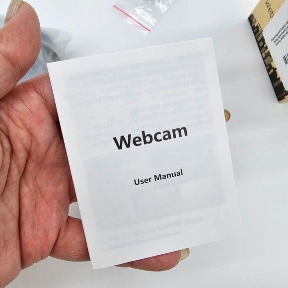 HD Webcam 1080P, USB Deskto Laptop Camera with 110 Degree View Angle - Picture 10 of 12